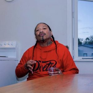 POETIK Logo Hood - Red/Black