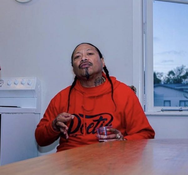 POETIK Logo Hood - Red/Black