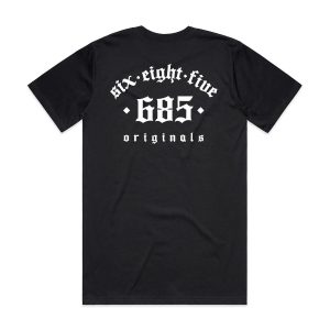 Original 685 Tee - Black Back